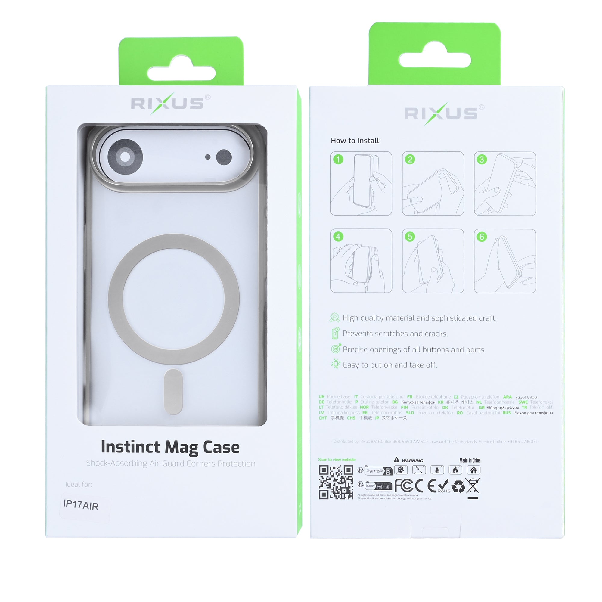 Rixus Instinct Mag Hülle für iPhone 15 16 17 Modell & Farbe – Bild 18