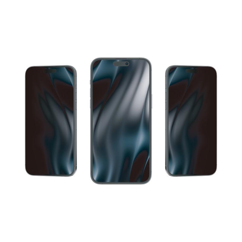Rixus Privacy Full Curved Edge Panzerglas für Apple iPhone 17 Air (10er-Pack) – Bild 5