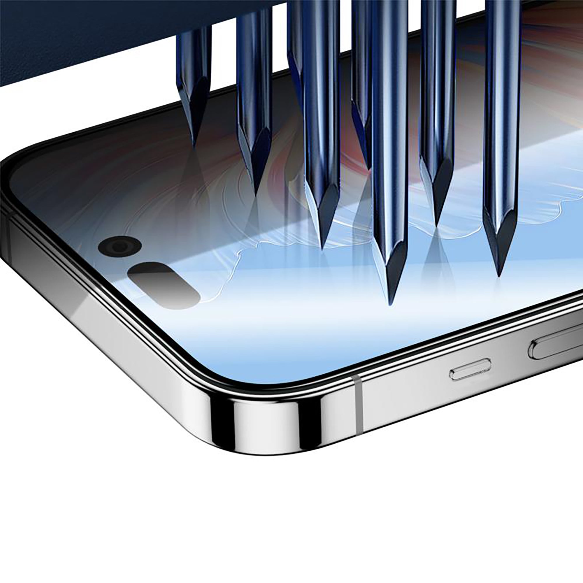 Rixus Clear HD Full Curved Edge Panzerglas für Apple iPhone 17 Air (10er-Pack) – Bild 5