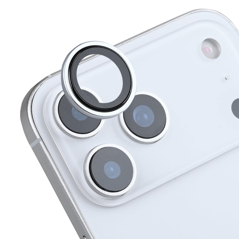Rixus Metal Shield Kamera Panzerglas für Apple iPhone 17 Pro, 17 Pro Max Grey – Bild 3