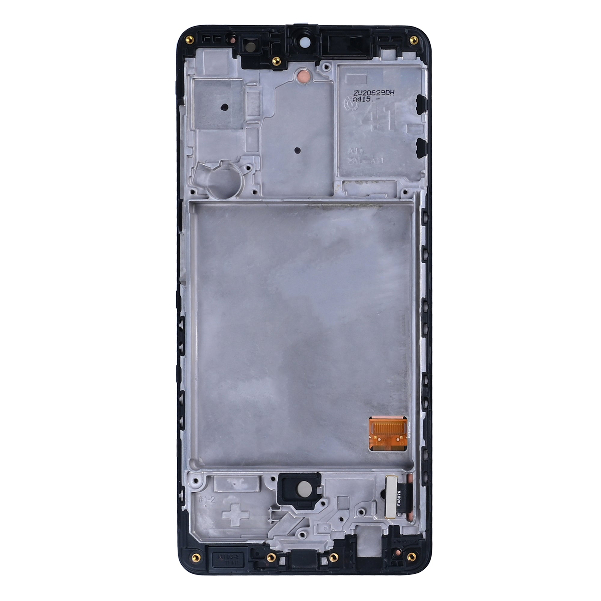 Samsung Galaxy A41 A415F Display und Touchscreen-Digitizer mit Rahmen Prism Crush Black aufbereitet – Bild 2