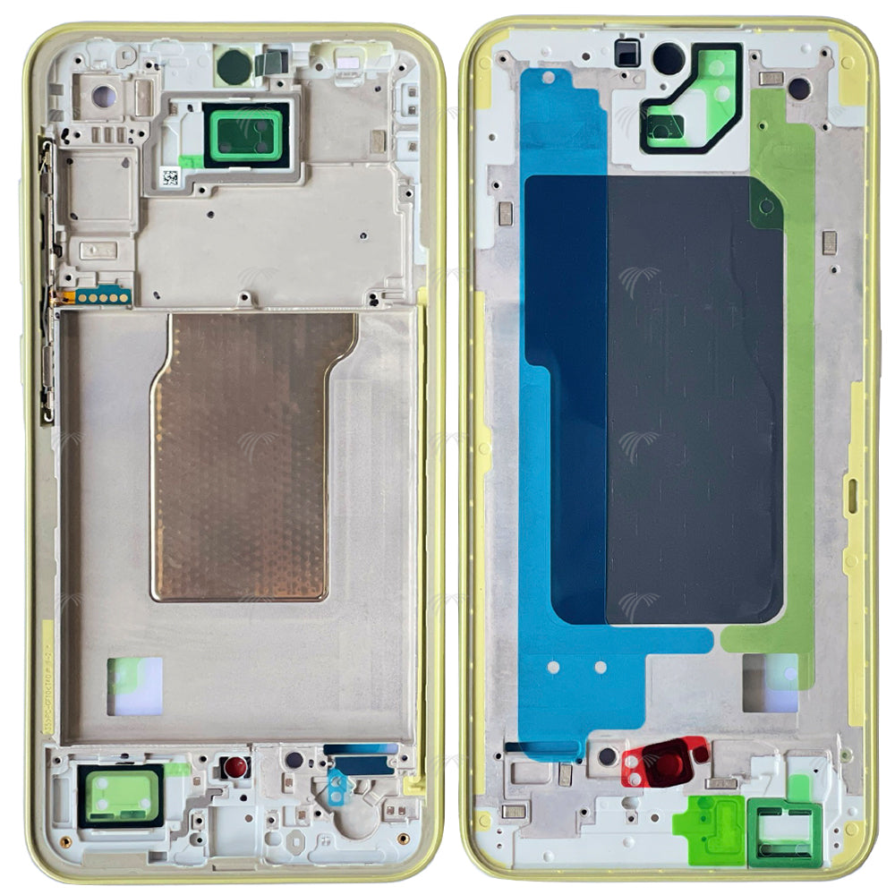 Samsung Galaxy A35 A356B Middle Rahmen Yellow OEM – Bild 3
