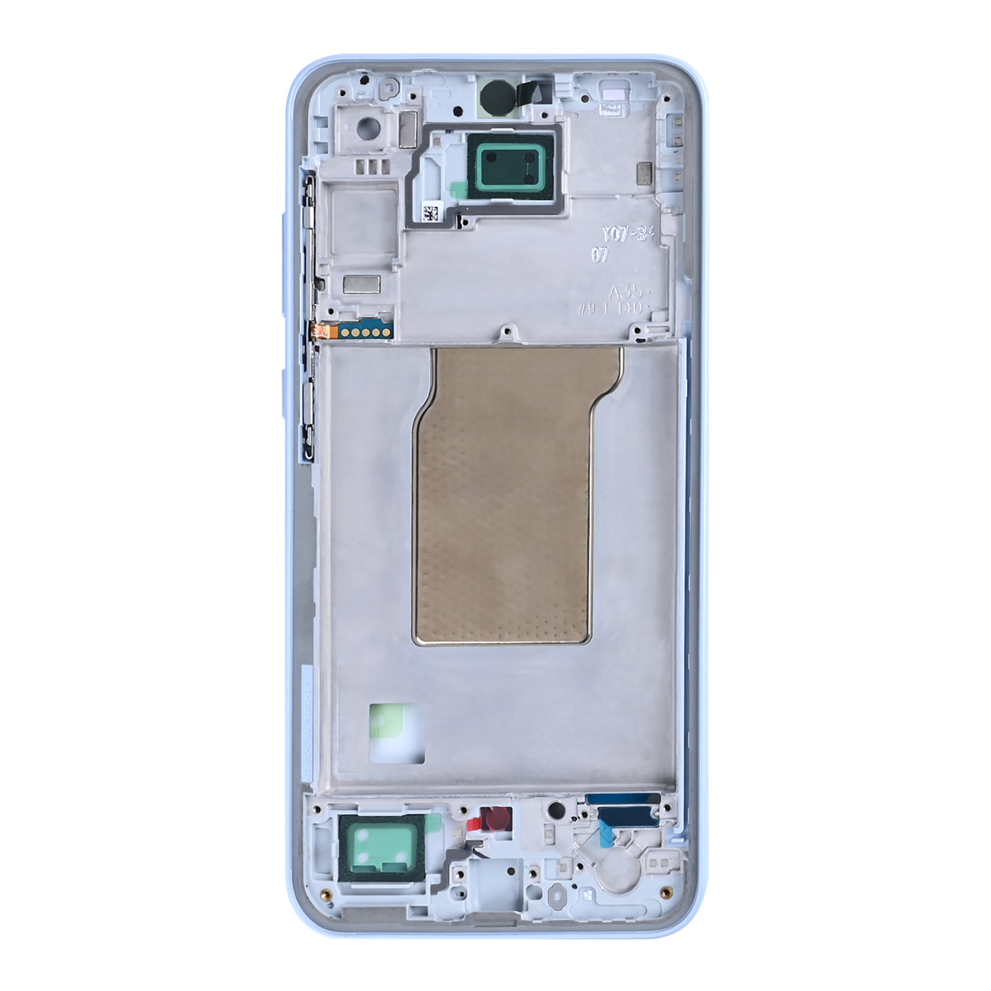 Samsung Galaxy A35 A356B Middle Rahmen Iceblue OEM – Bild 2
