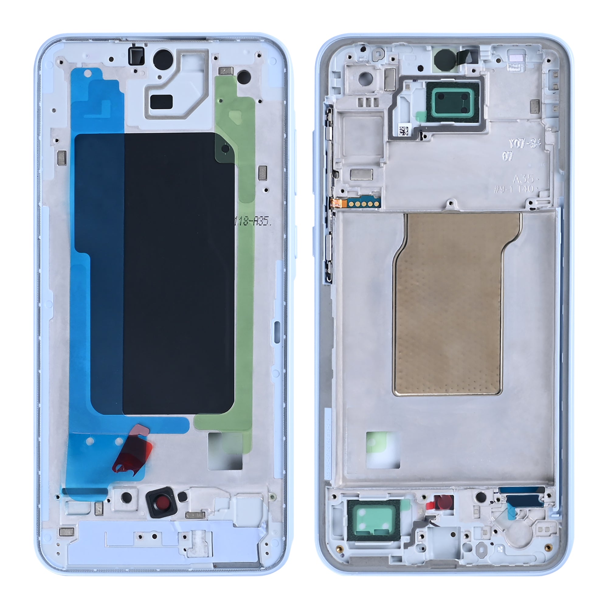 Samsung Galaxy A35 A356B Middle Rahmen Iceblue OEM – Bild 3