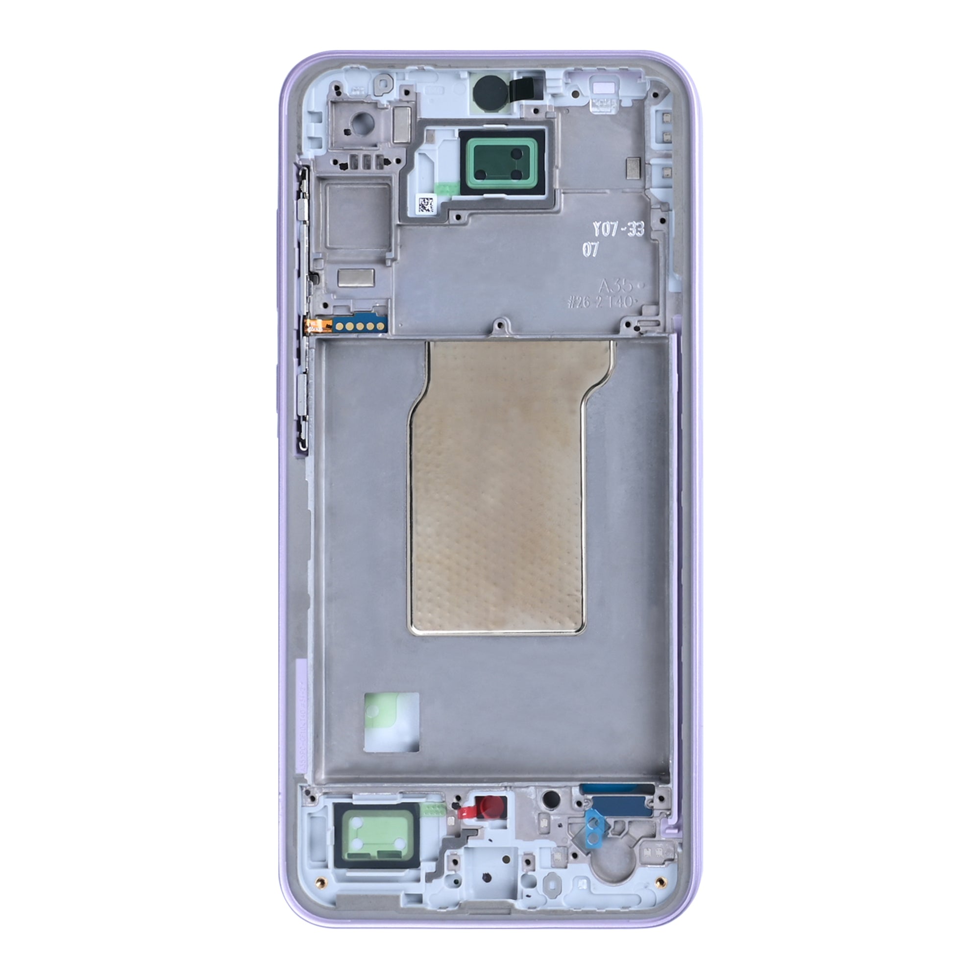 Samsung Galaxy A35 A356B Middle Rahmen Lilac Purple OEM – Bild 2