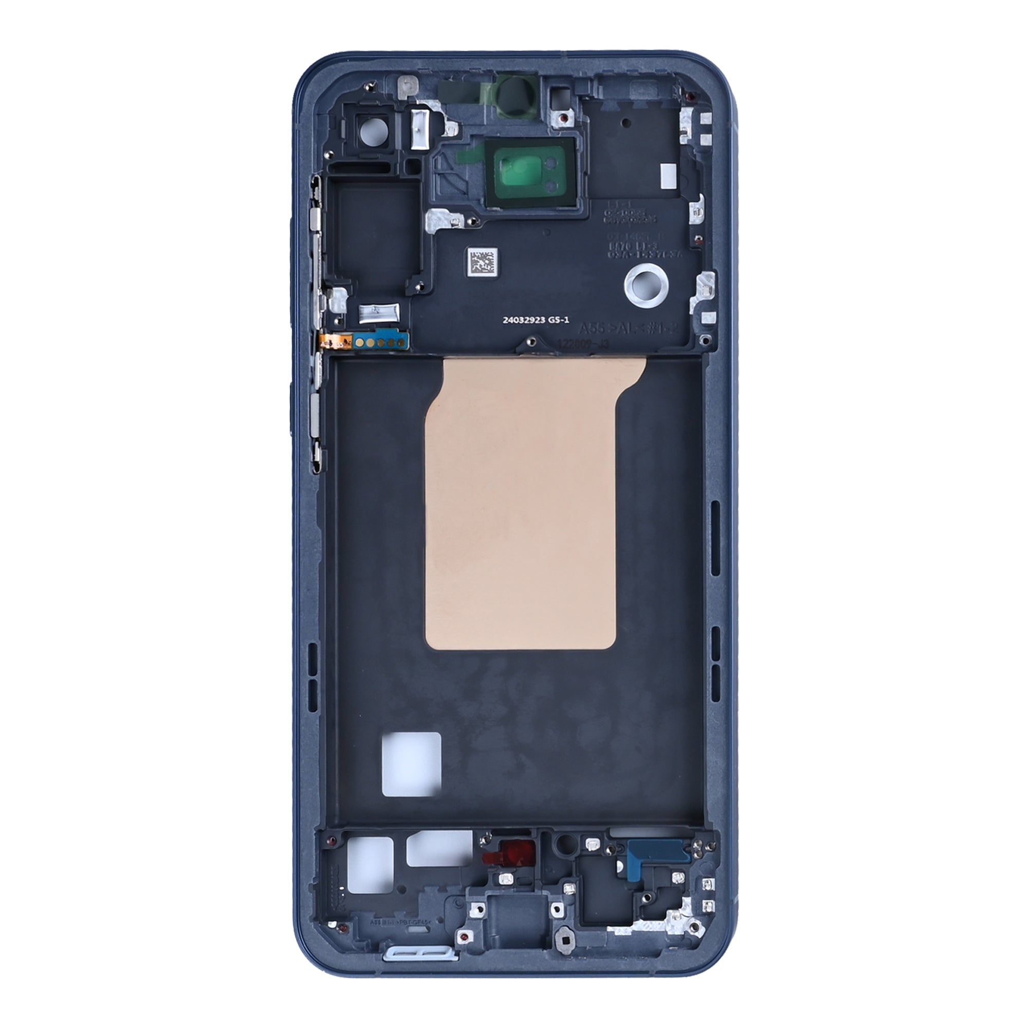 Samsung Galaxy A55 5G A556B Middle Rahmen Iceblue OEM – Bild 2