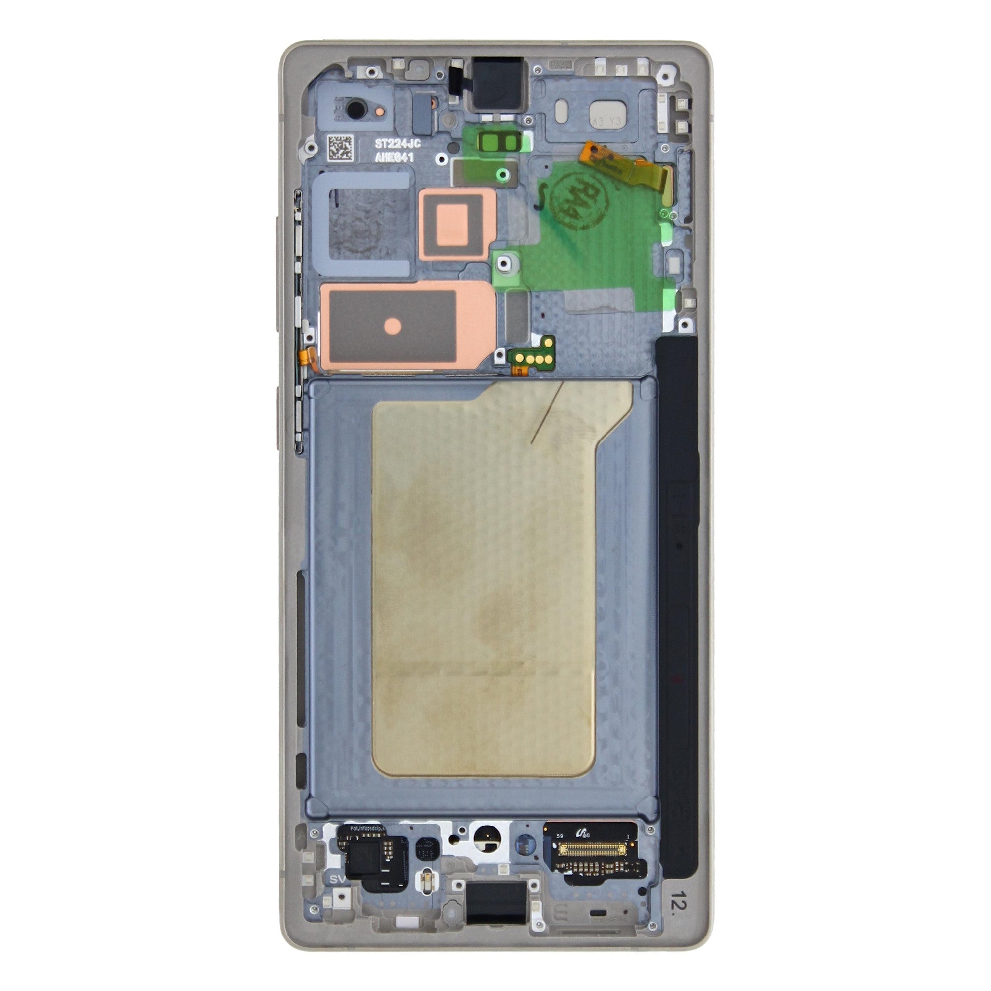 Samsung S25 Ultra S938B Original Service Pack Display Rahmen Titanium Black – Bild 3