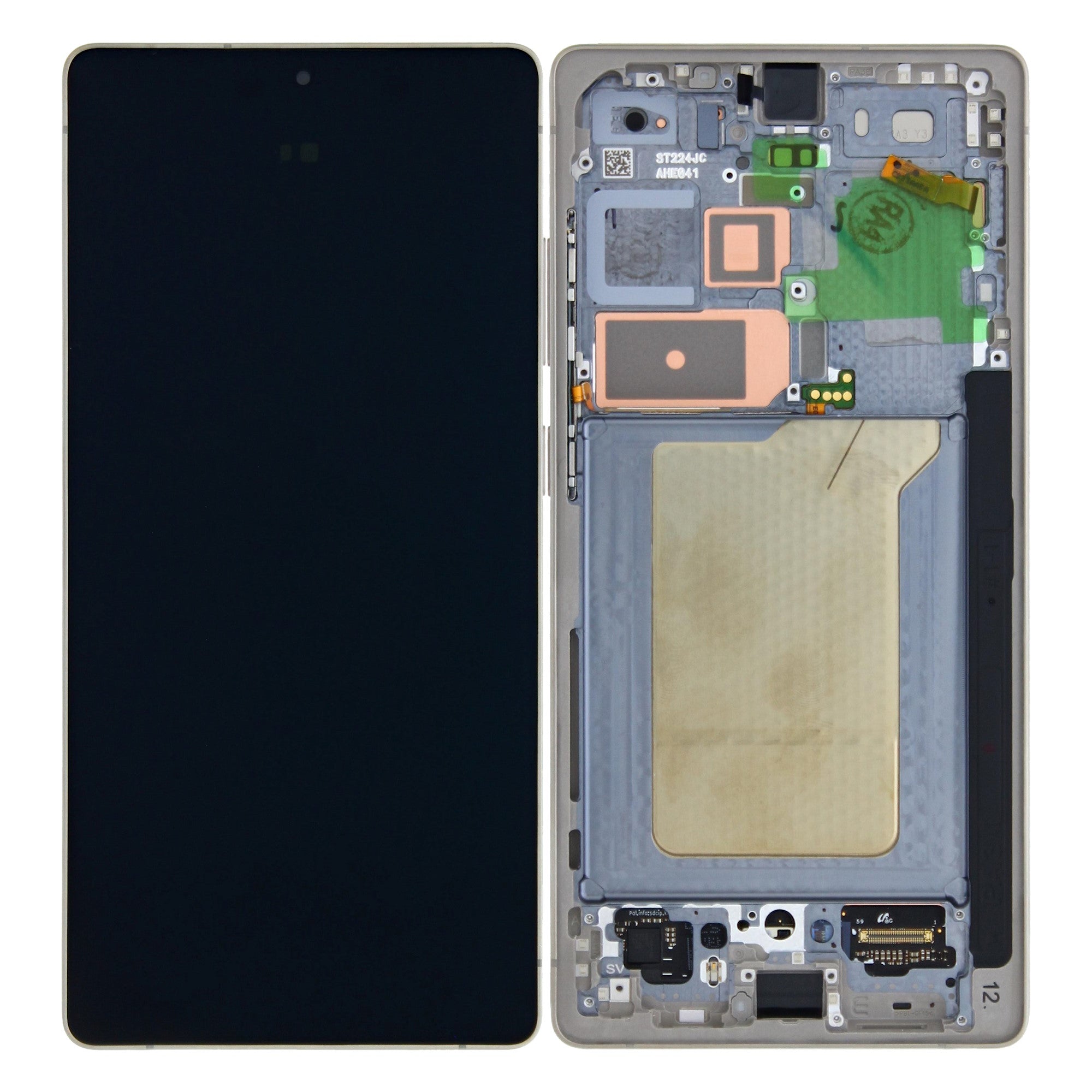 Samsung S25 Ultra S938B Original Service Pack Display Rahmen Titanium Black – Bild 4