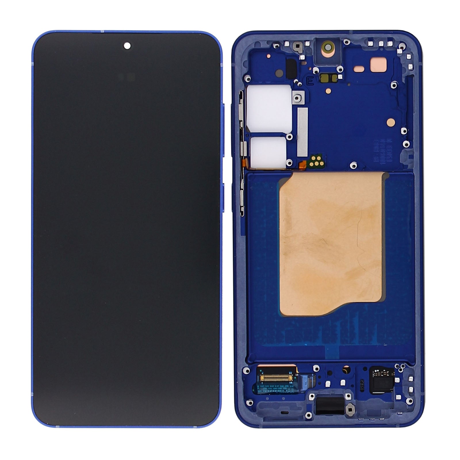 Samsung Galaxy S25 S931B Original vormontiert Display mit Rahmen Navy – Bild 5