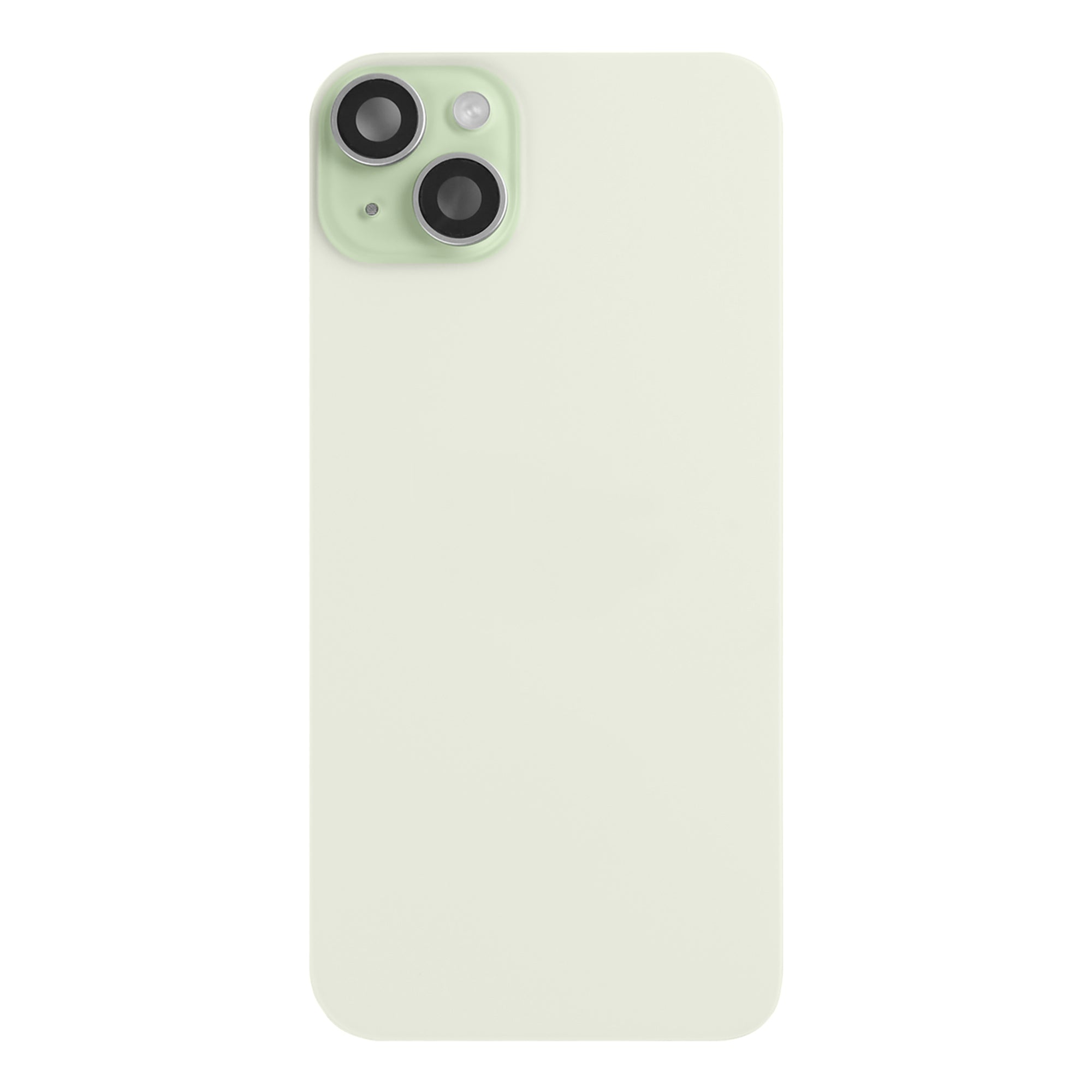 Für Apple iPhone 15 Rückglas mit NFC, Enlarged Kamera Rahmen Green Original ausgebaut