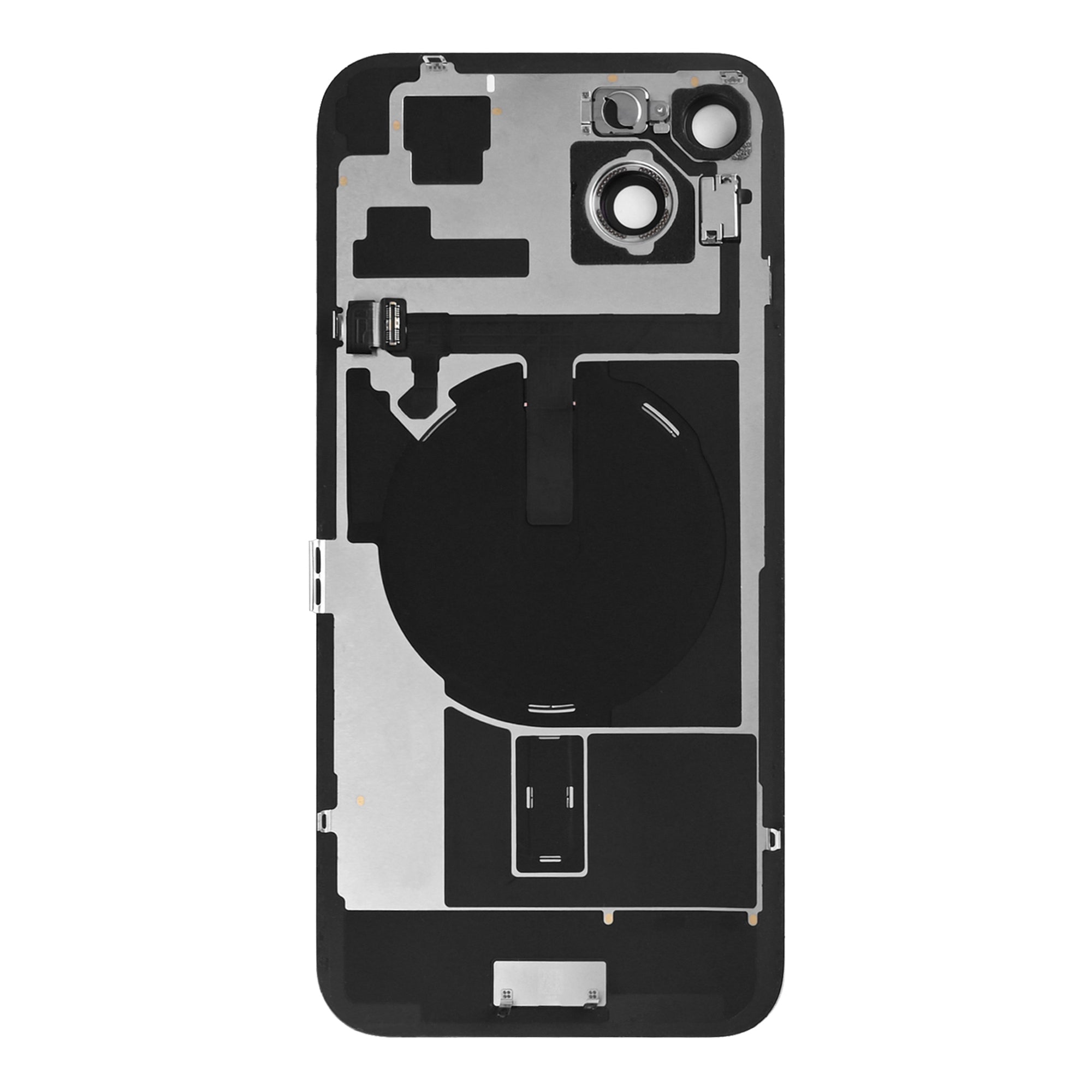 Für Apple iPhone 15 Rückglas mit NFC, Enlarged Kamera Rahmen Green Original ausgebaut – Bild 2
