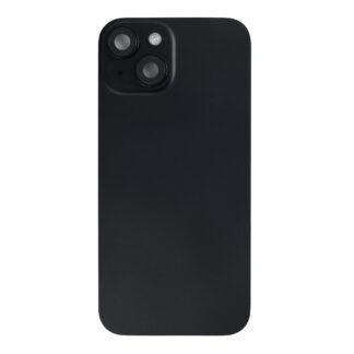 Für Apple iPhone 15 Rückglas mit NFC, Enlarged Kamera Rahmen Black Original ausgebaut
