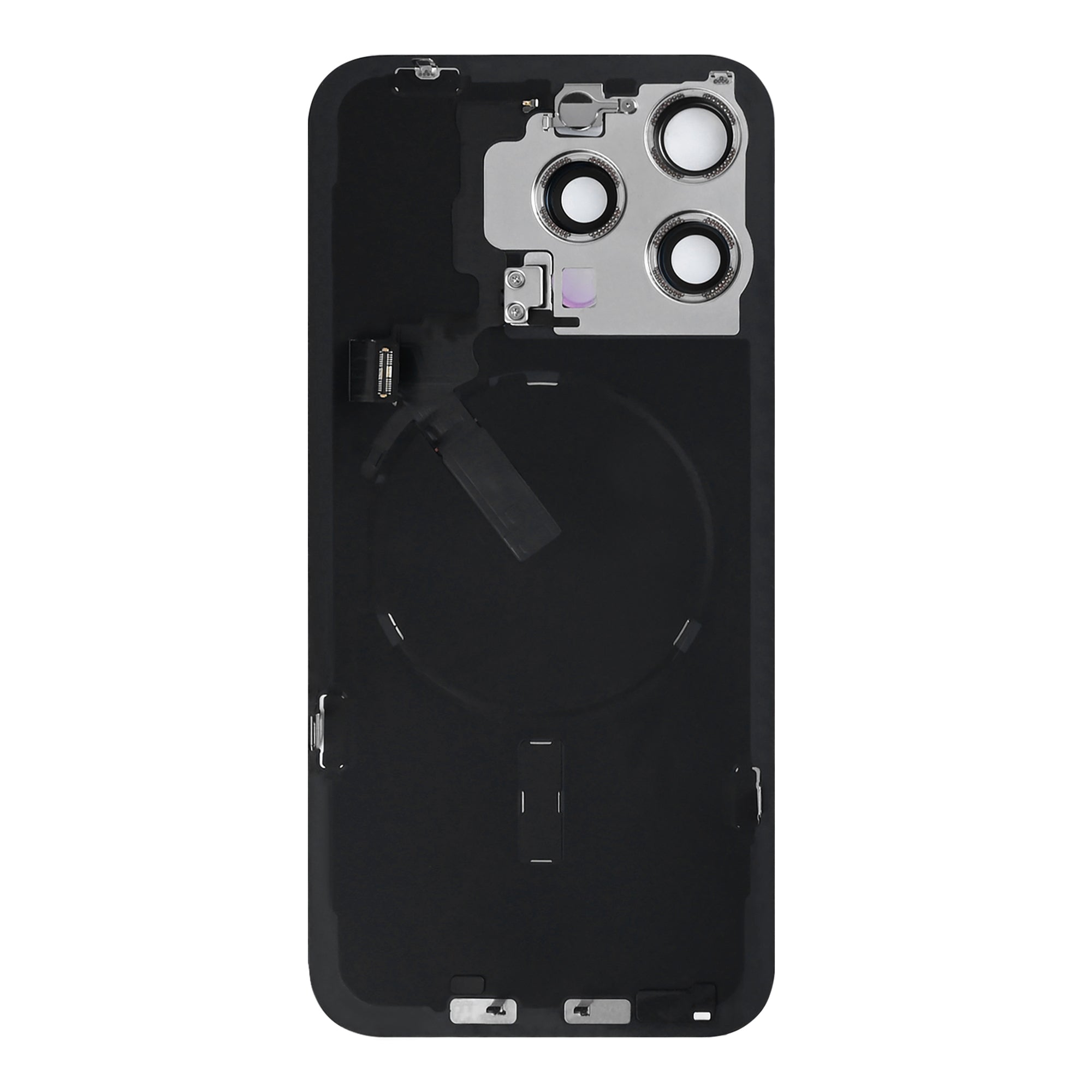 Für Apple iPhone 15 Pro Max Original ausgebaut Rückglas mit NFC und großem Kamerarahmen, Farbe wählbar – Bild 5