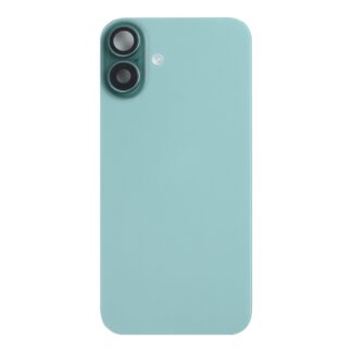 Für Apple iPhone 16 Rückglas mit NFC, Enlarged Kamera Rahmen Teal Original ausgebaut