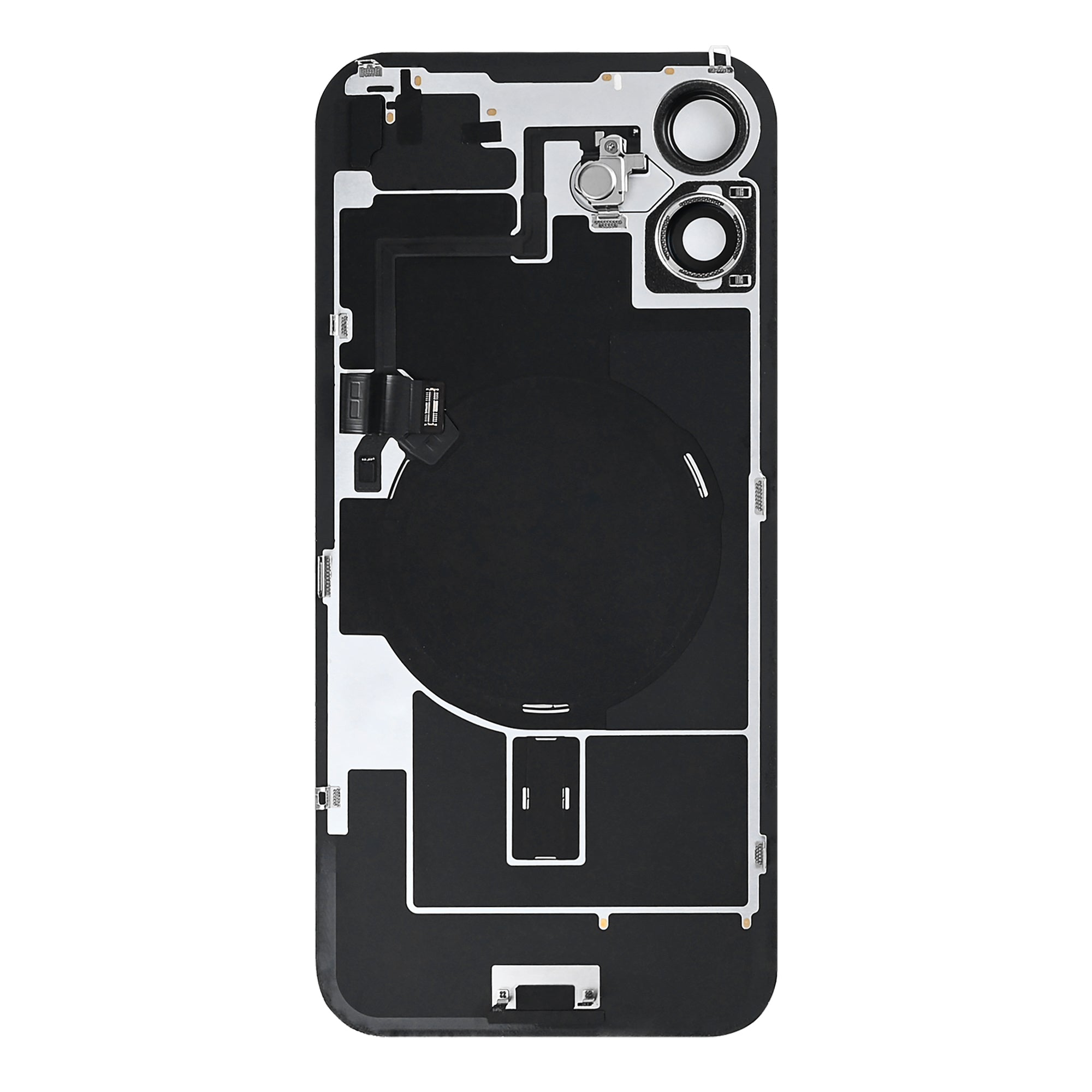 Für Apple iPhone 16 Plus Original ausgebaut Rückglas mit NFC und großem Kamerarahmen, Farbe wählbar – Bild 10