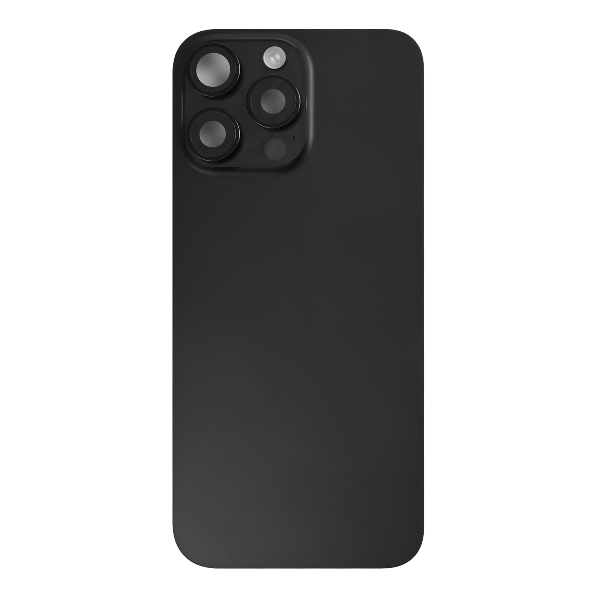 Für Apple iPhone 16 Pro Rückglas mit NFC, Enlarged Kamera Rahmen Black Titanium Original ausgebaut