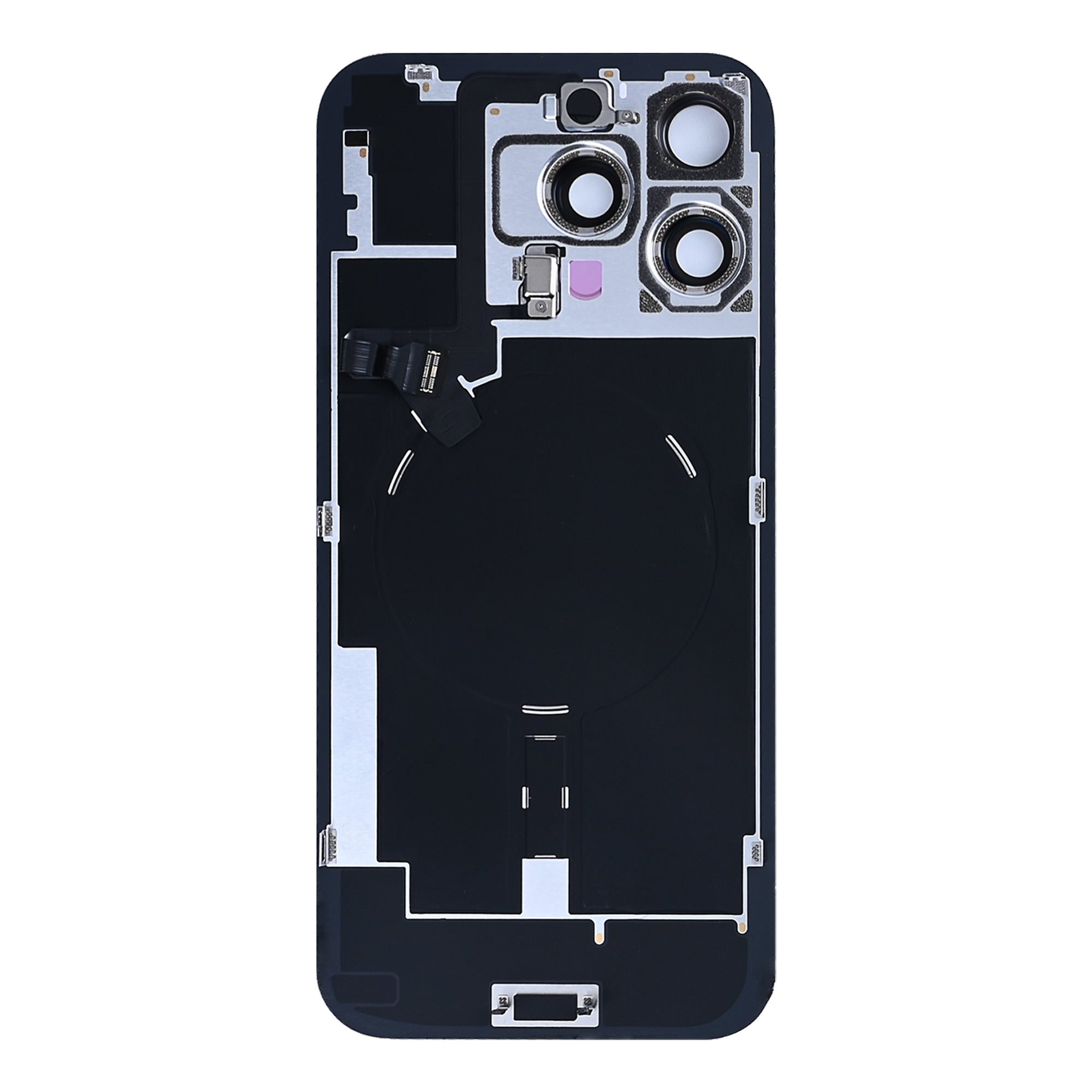 Für Apple iPhone 16 Pro Max Original ausgebaut Rückglas mit NFC und großem Kamerarahmen, Farbe wählbar – Bild 3