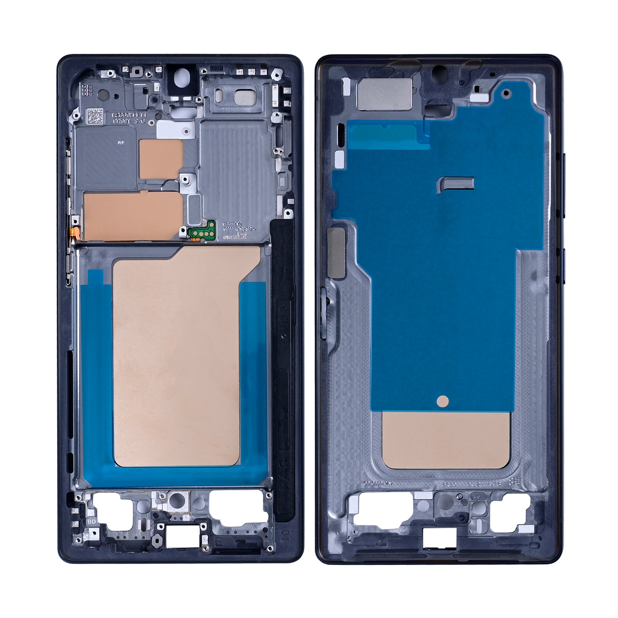 Samsung Galaxy S25 Ultra S938B Middle Rahmen Titanium Black OEM – Bild 3