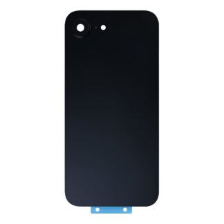 Für Apple iPhone 16e Rückglas ohne NFC, Enlarged Kamera Rahmen Black kompatibel