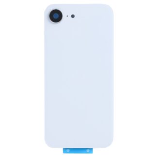 Für Apple iPhone 16e Rückglas ohne NFC, Enlarged Kamera Rahmen White kompatibel
