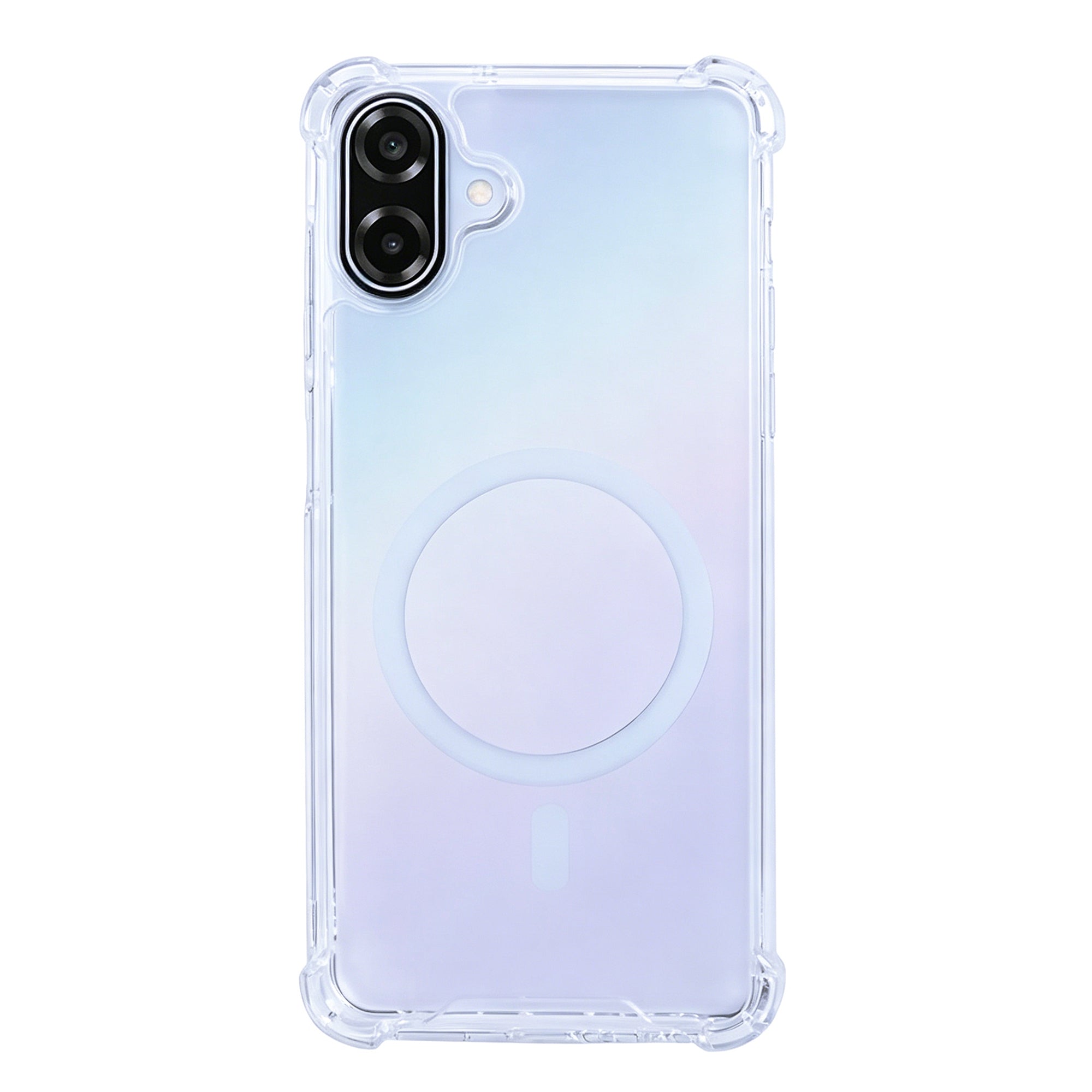 Rixus Anti-Burst Hülle mit MagSafe kompatibel für Samsung Galaxy A07, A08 Transparent