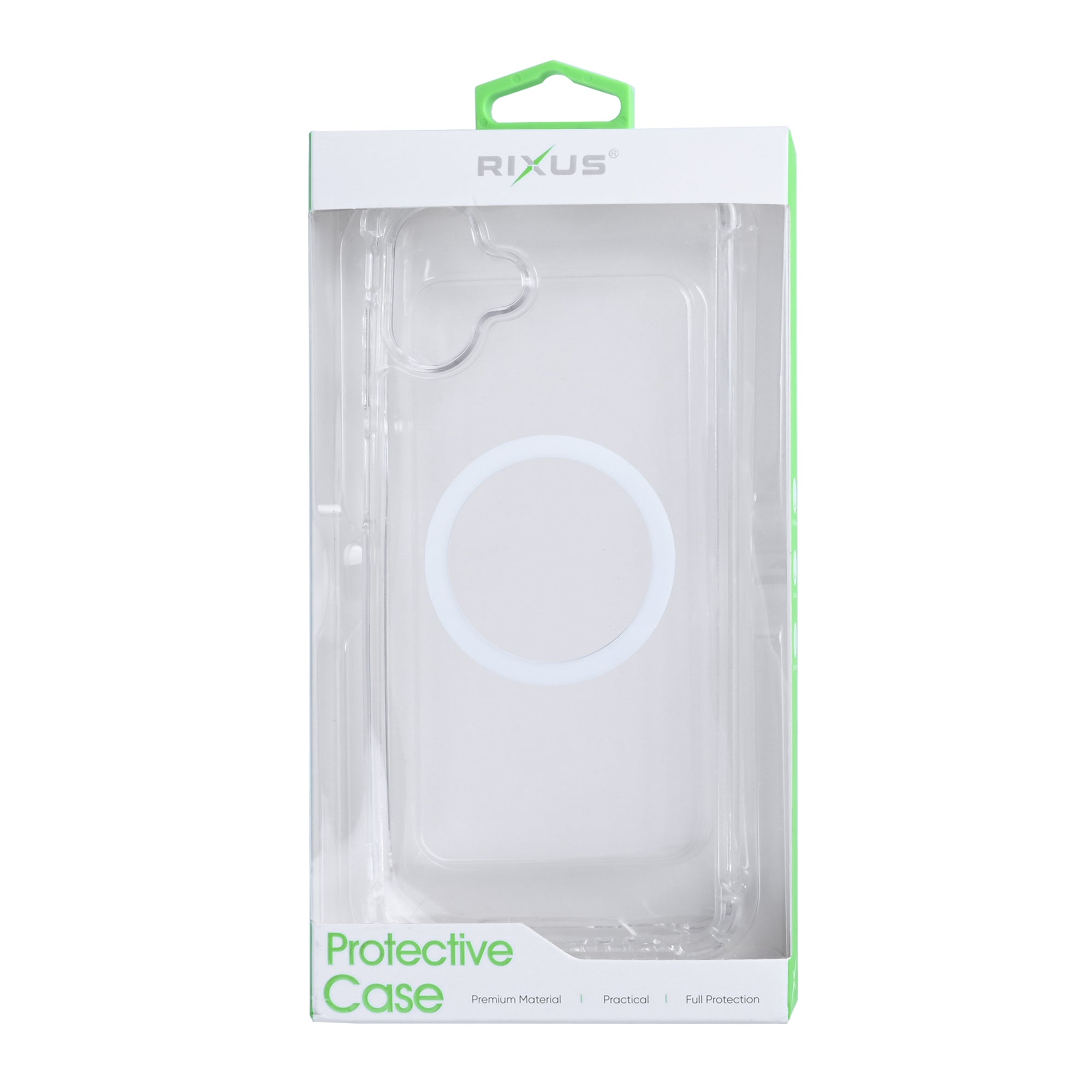 Rixus Anti-Burst Hülle mit MagSafe kompatibel für Samsung Galaxy A07, A08 Transparent – Bild 4