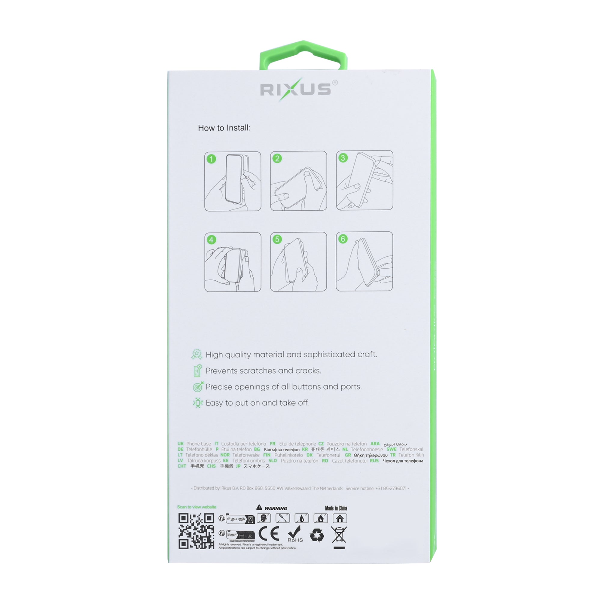Rixus Anti-Burst Hülle mit MagSafe kompatibel für Samsung Galaxy A07, A08 Transparent – Bild 5