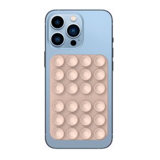 Rixus RXPH40 Suction Cup Mirror Phone Holder Light Pink