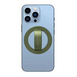 Rixus RXPH50D Silicone Ring Holder für MagSafe kompatibel Dark Green