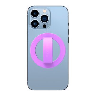Rixus RXPH50LP Silicone Ring Holder für MagSafe kompatibel Light Purple