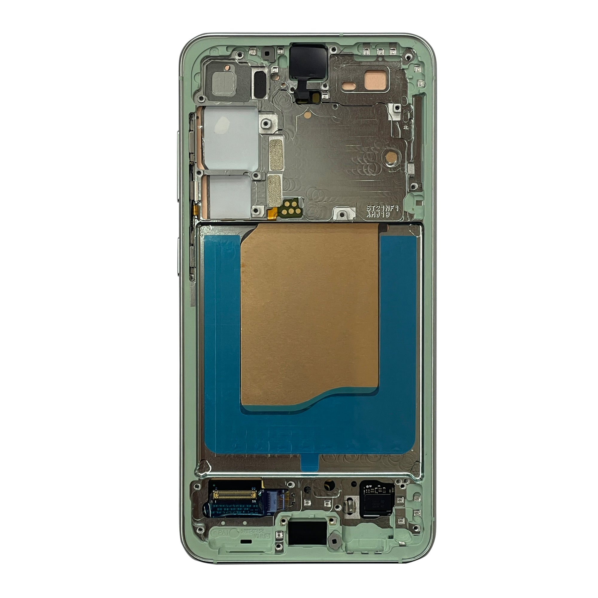Samsung Galaxy S25 S931B Original vormontiert Display mit Rahmen Mint – Bild 3