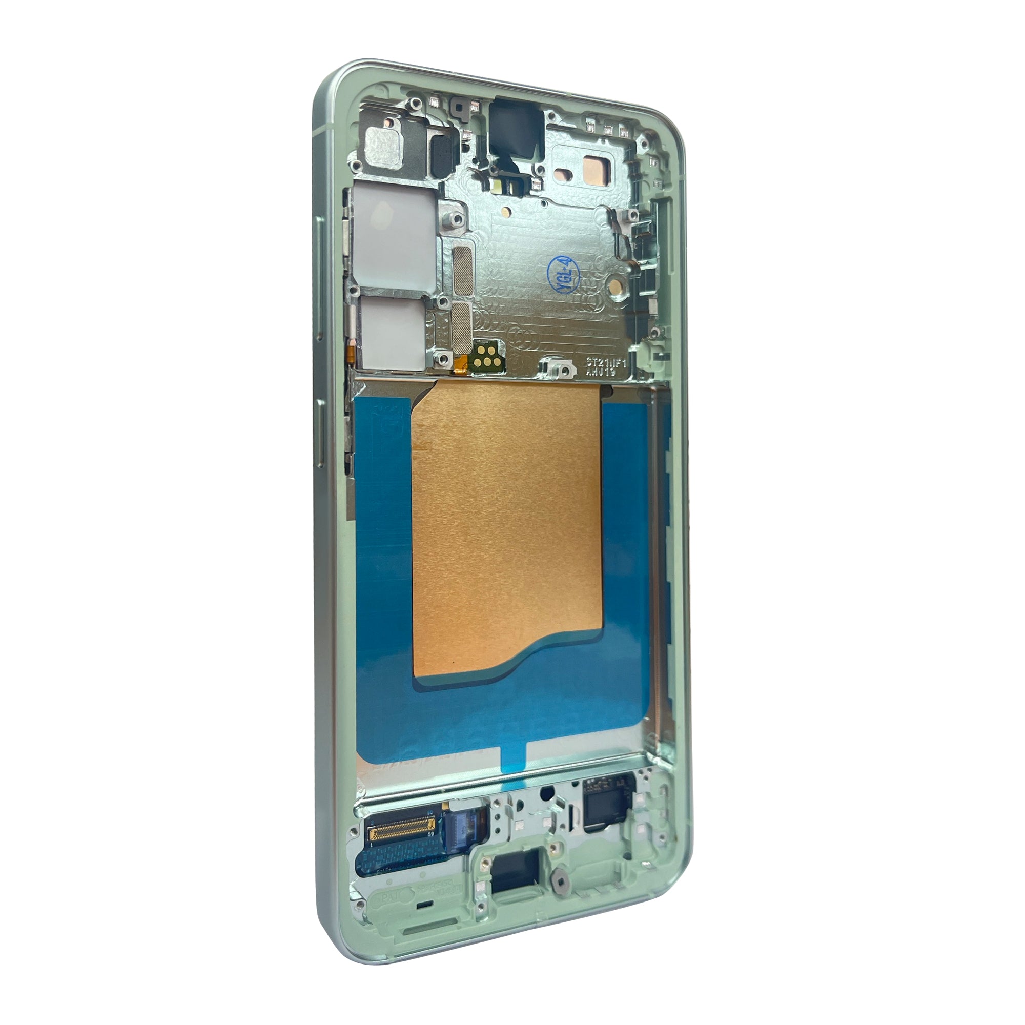 Samsung Galaxy S25 S931B Original vormontiert Display mit Rahmen Mint – Bild 4
