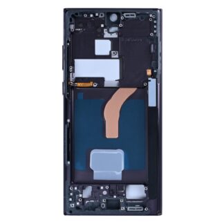 Samsung Galaxy S22 Ultra 5G S908B Middle Rahmen Phantom Black OEM