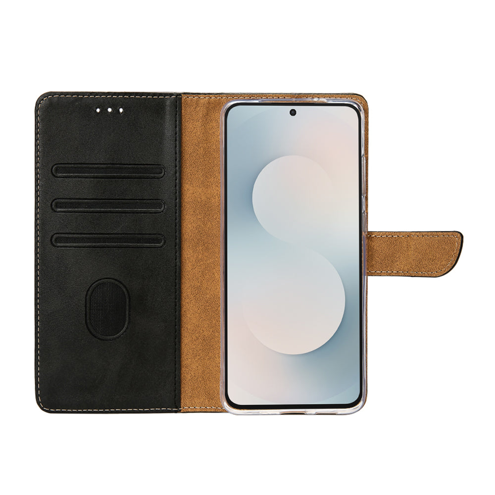 Rixus Buchhülle für Samsung Galaxy S25 FE Black – Bild 5