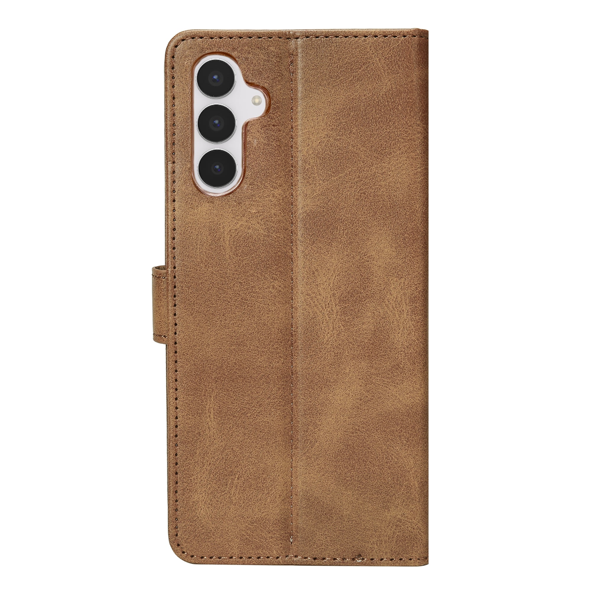 Rixus Buchhülle für Samsung Galaxy S25 FE Light Brown – Bild 2