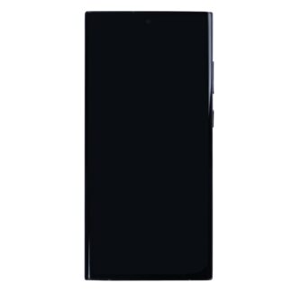 Samsung Galaxy S23 Ultra S918B Display und Touchscreen-Digitizer mit Rahmen Phantom Black Soft-OLED