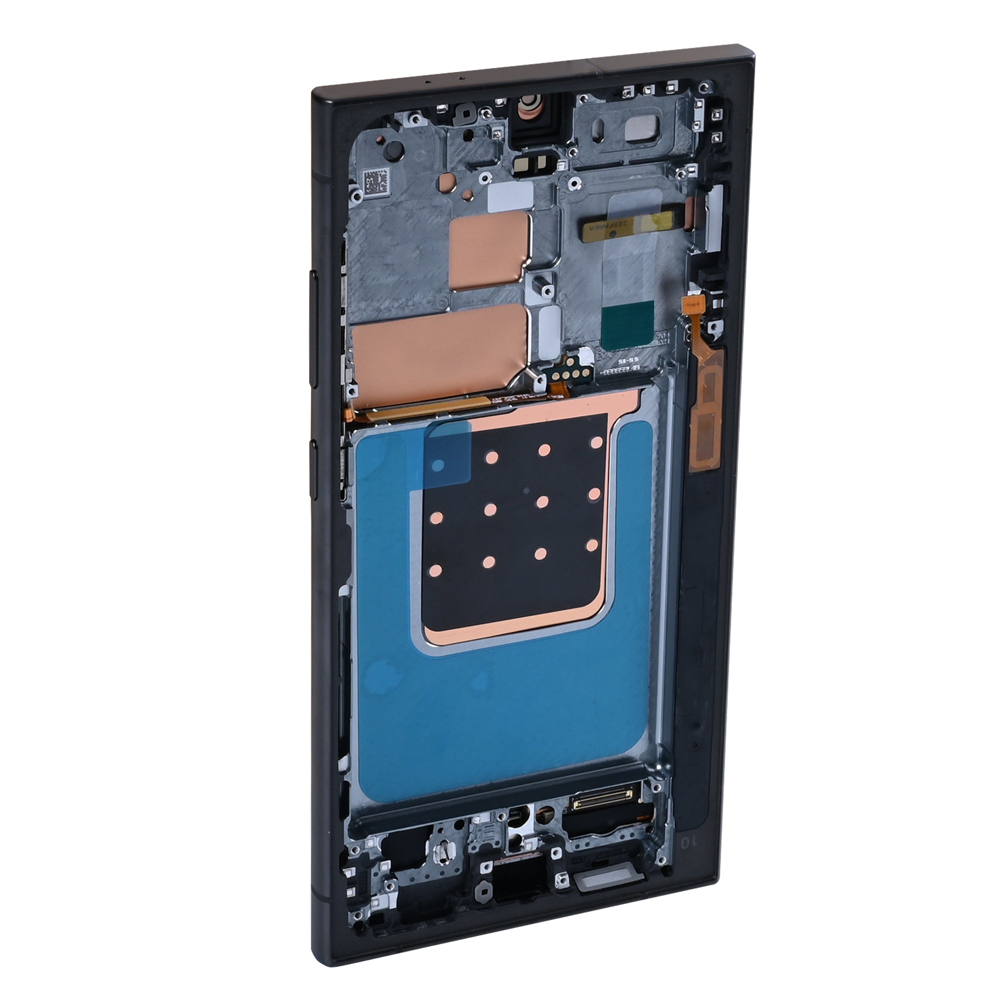 Samsung Galaxy S24 Ultra S928B Display und Touchscreen-Digitizer mit Rahmen Titanium Black Soft-OLED – Bild 3