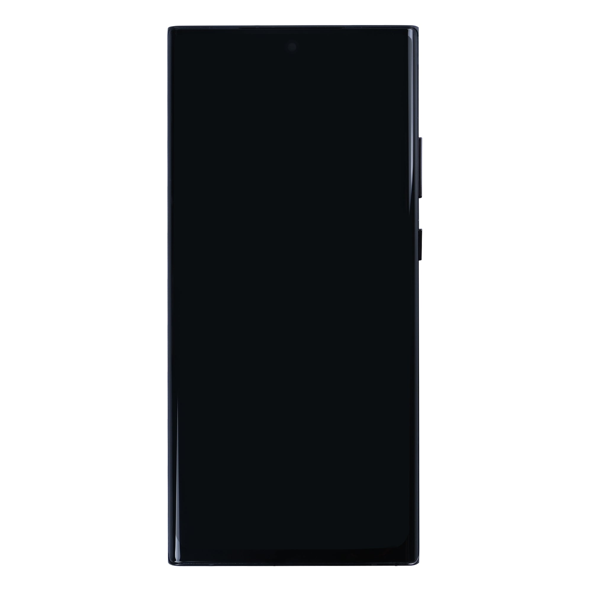 Samsung Galaxy Note 20 Ultra N985F, Ultra 5G N986B Display und Touchscreen-Digitizer mit Rahmen Mystic Black Soft-OLED