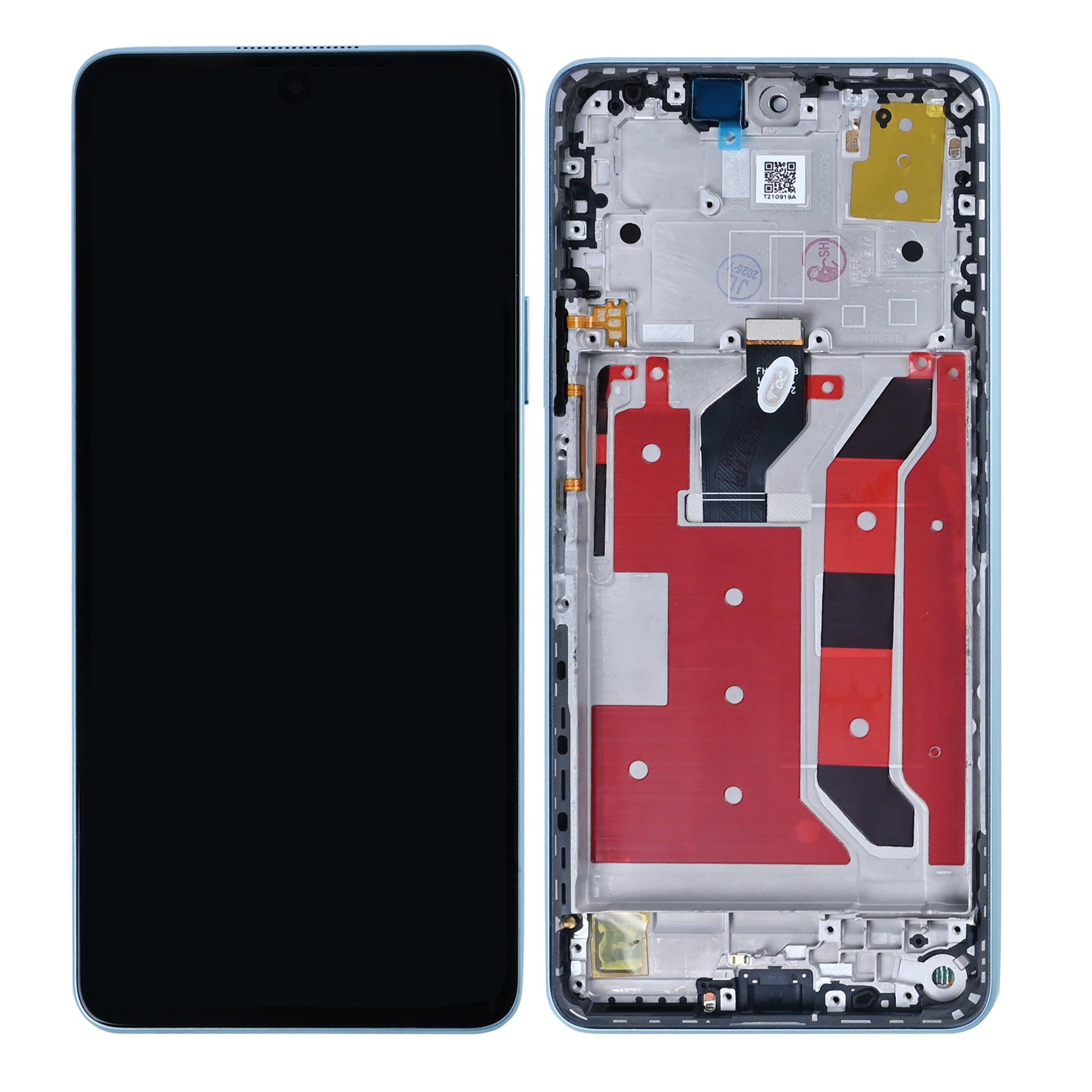 OEM Display für Huawei Nova 11i mit Rahmen Grün – Bild 5