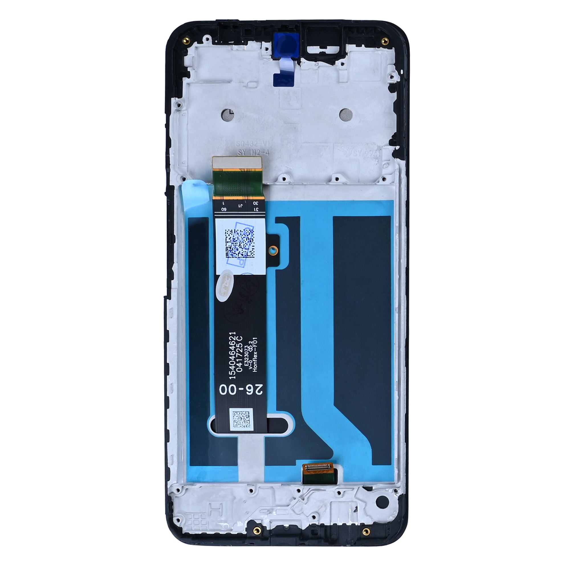 OEM Display für Motorola Moto G45 mit Rahmen Schwarz – Bild 3