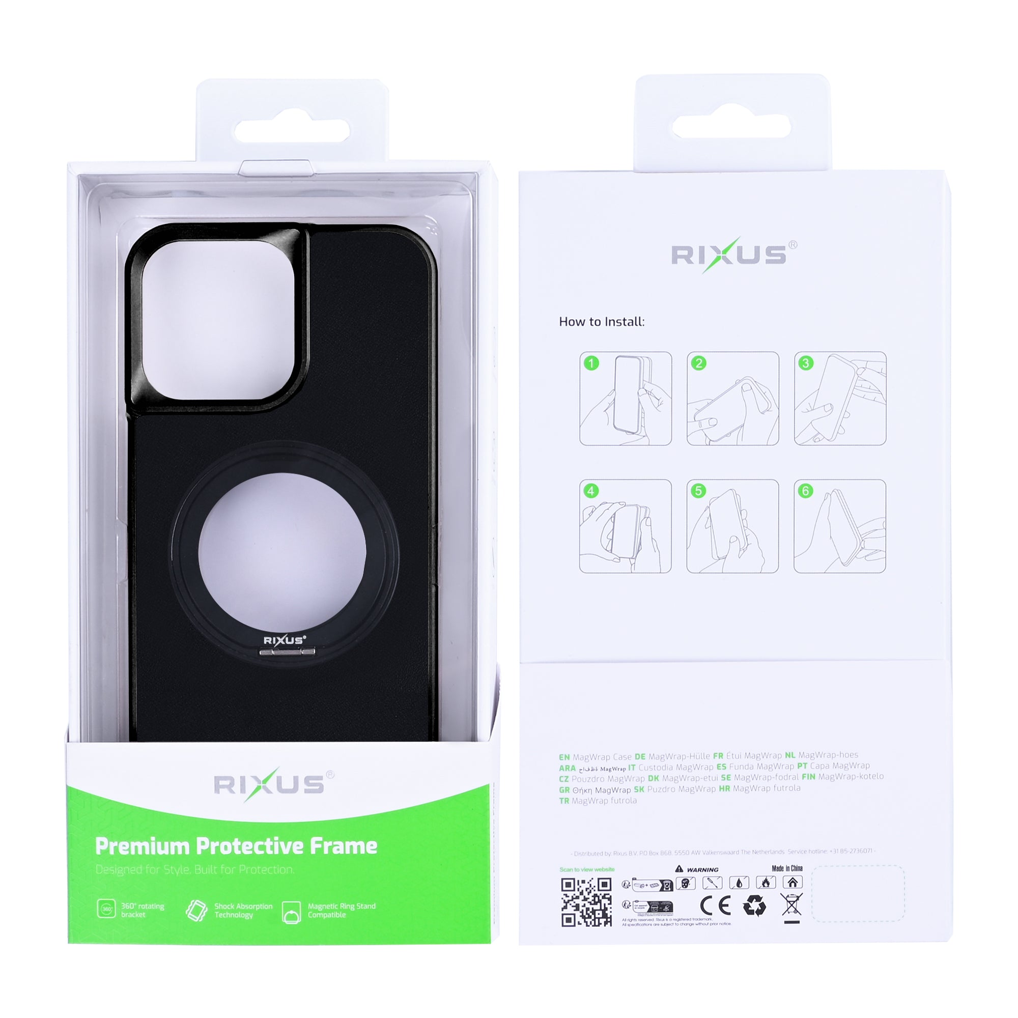Rixus MagWrap Hülle für iPhone 15 16 17 Modell & Farbe – Bild 27