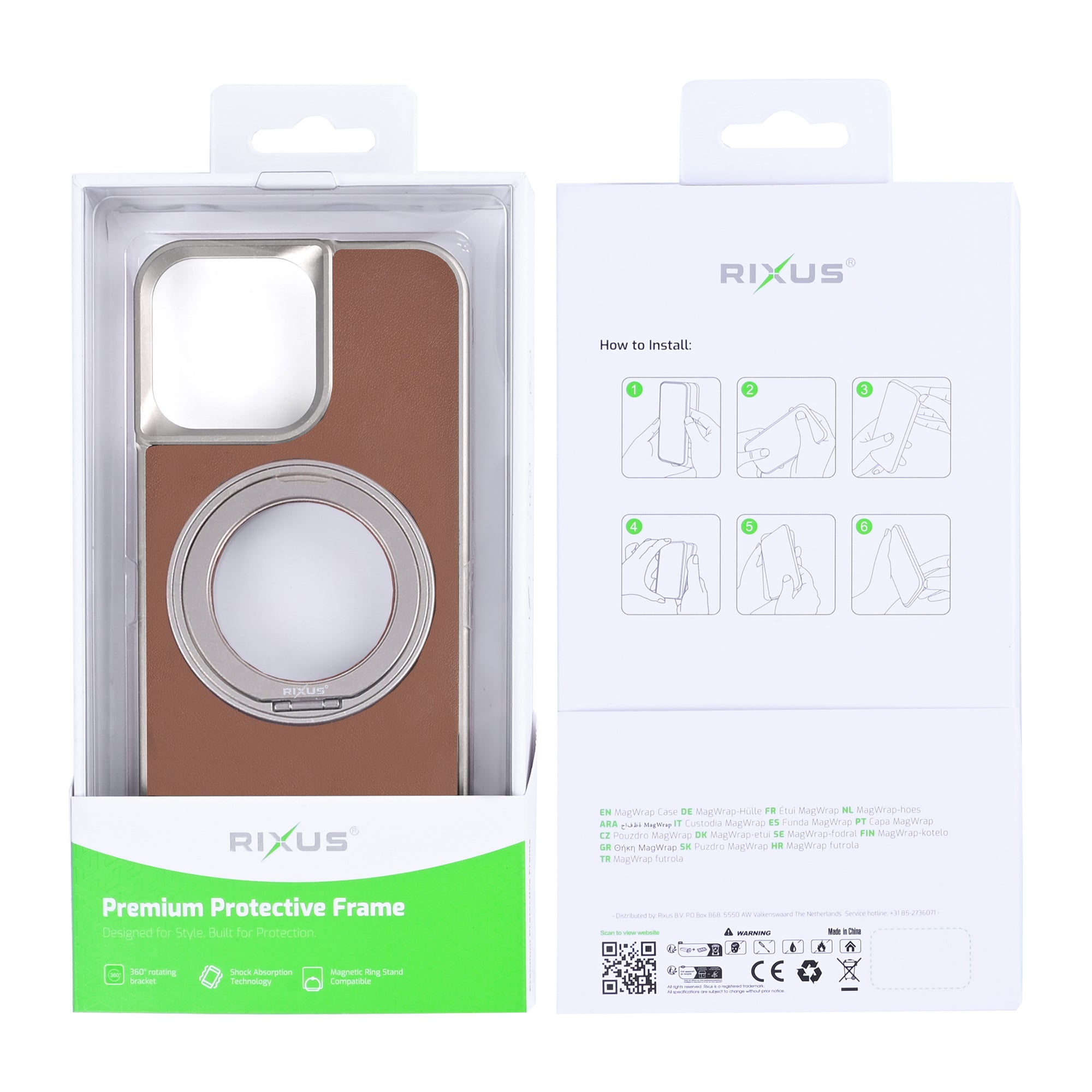 Rixus MagWrap Hülle für iPhone 15 16 17 Modell & Farbe – Bild 74