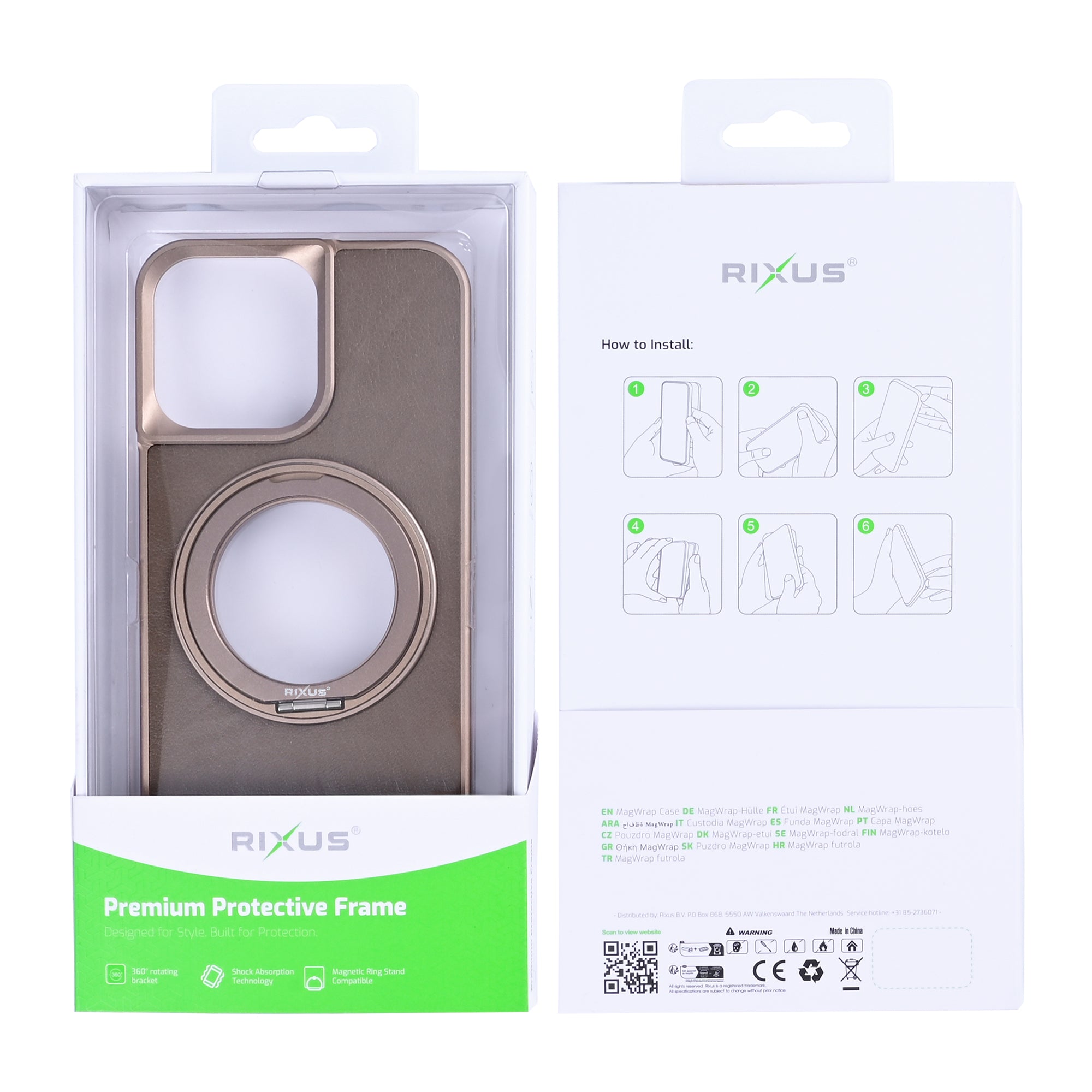 Rixus MagWrap Hülle für iPhone 15 16 17 Modell & Farbe – Bild 38