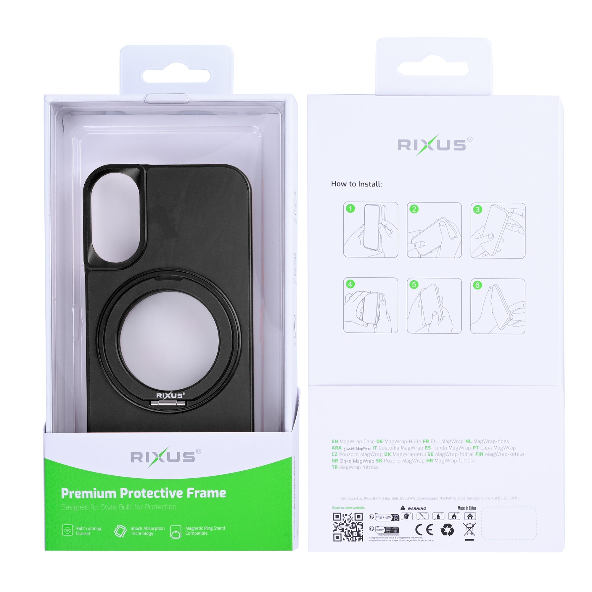 Rixus MagWrap Hülle für iPhone 15 16 17 Modell & Farbe – Bild 89