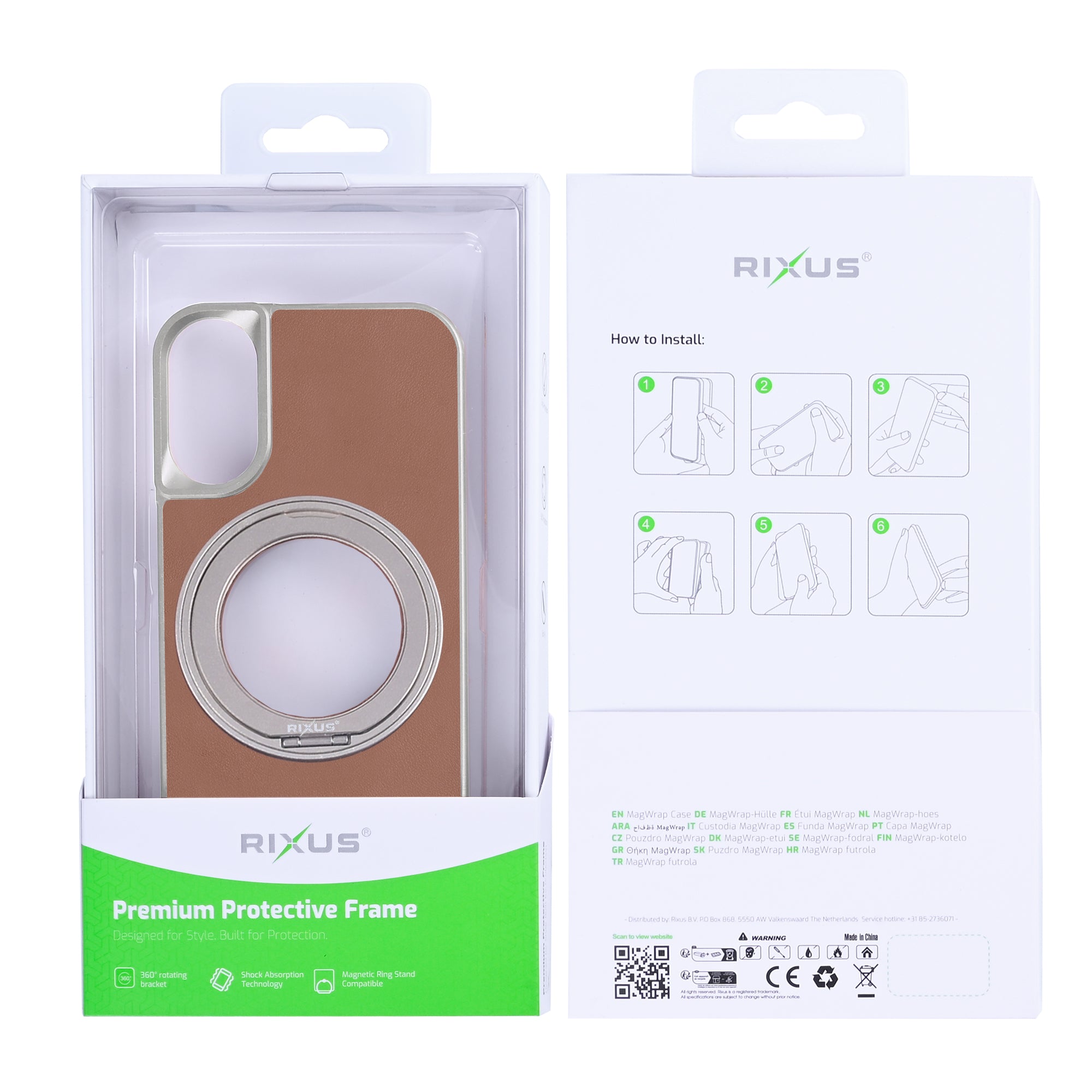 Rixus MagWrap Hülle für iPhone 15 16 17 Modell & Farbe – Bild 65