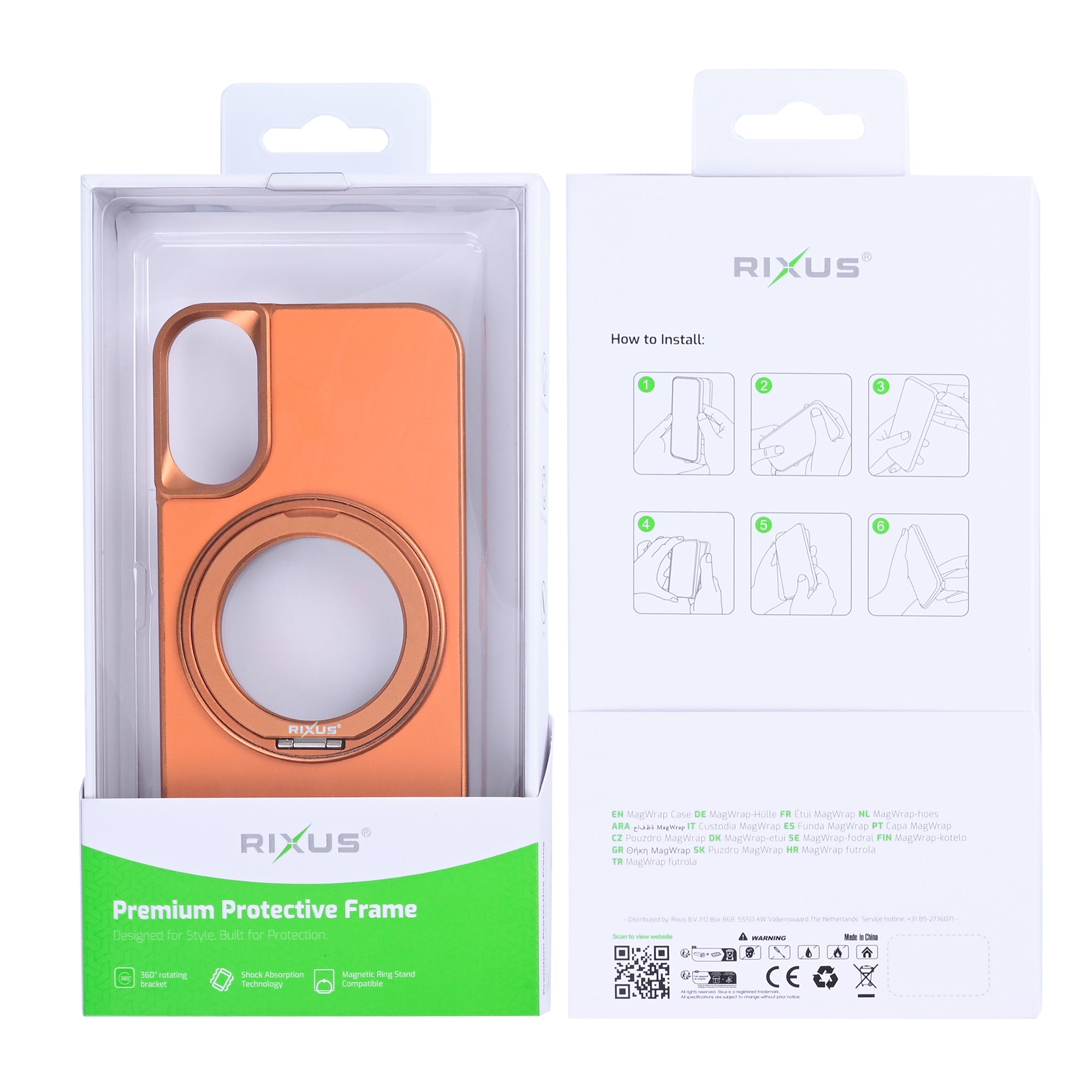 Rixus MagWrap Hülle für iPhone 15 16 17 Modell & Farbe – Bild 43
