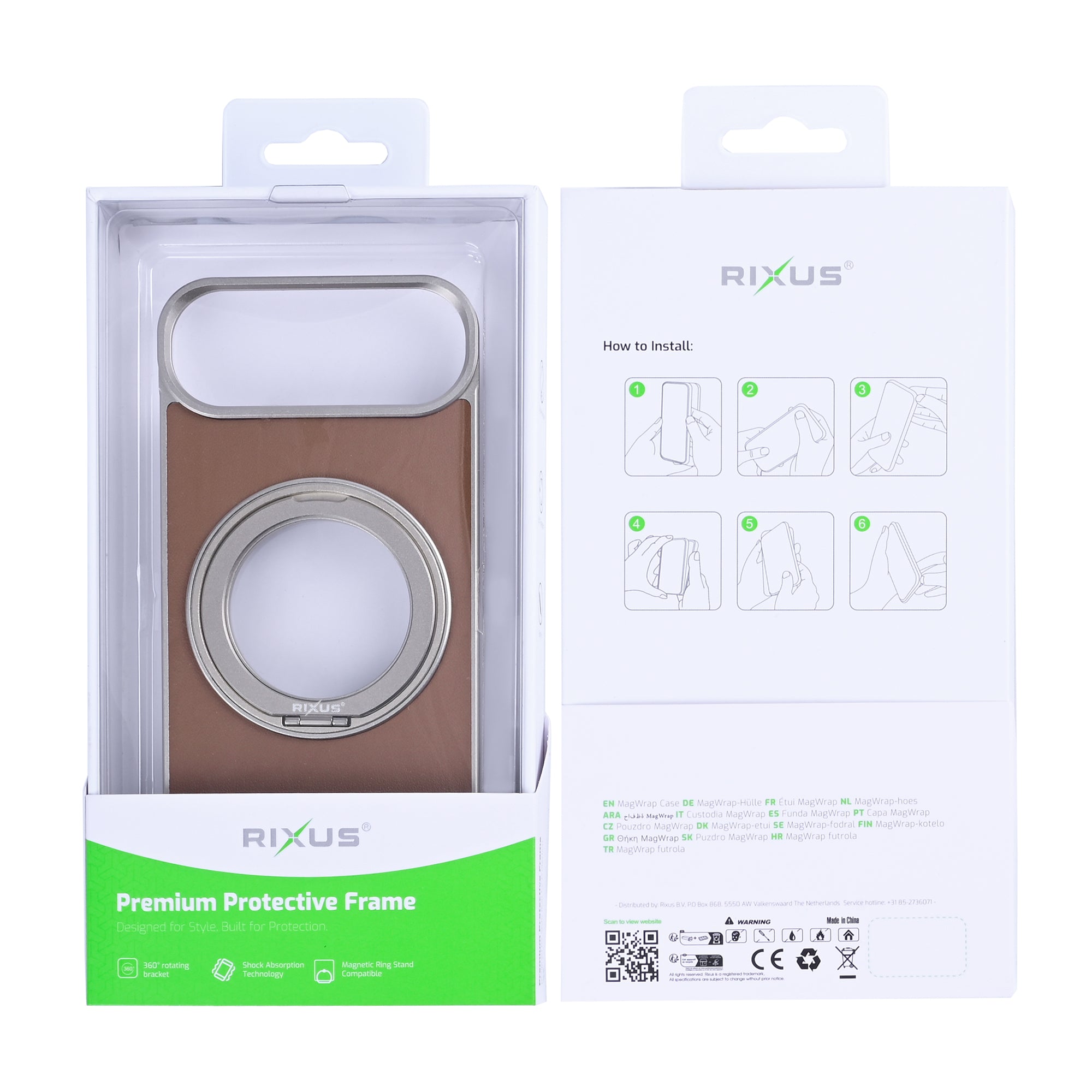 Rixus MagWrap Hülle für iPhone 15 16 17 Modell & Farbe – Bild 60