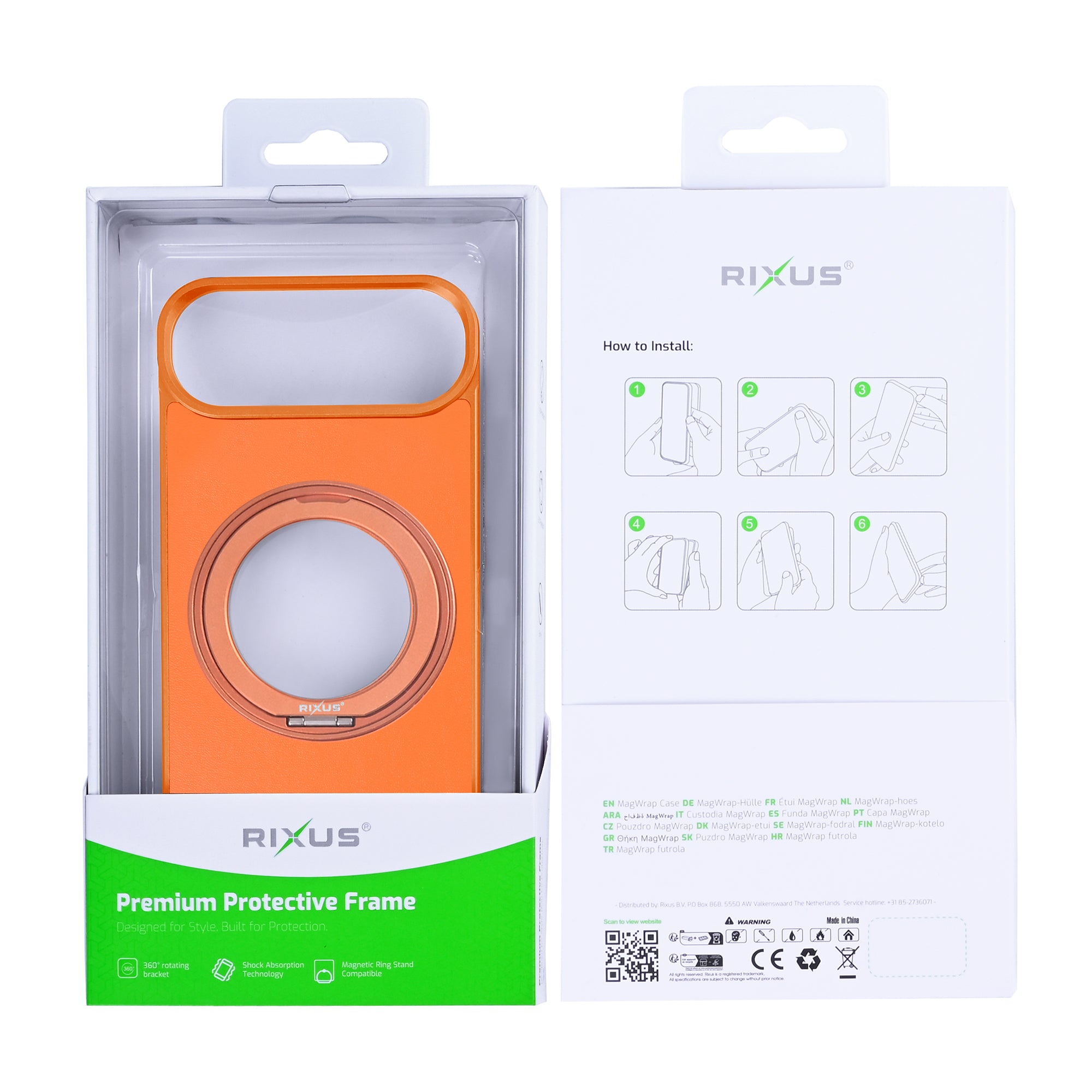 Rixus MagWrap Hülle für iPhone 15 16 17 Modell & Farbe – Bild 79