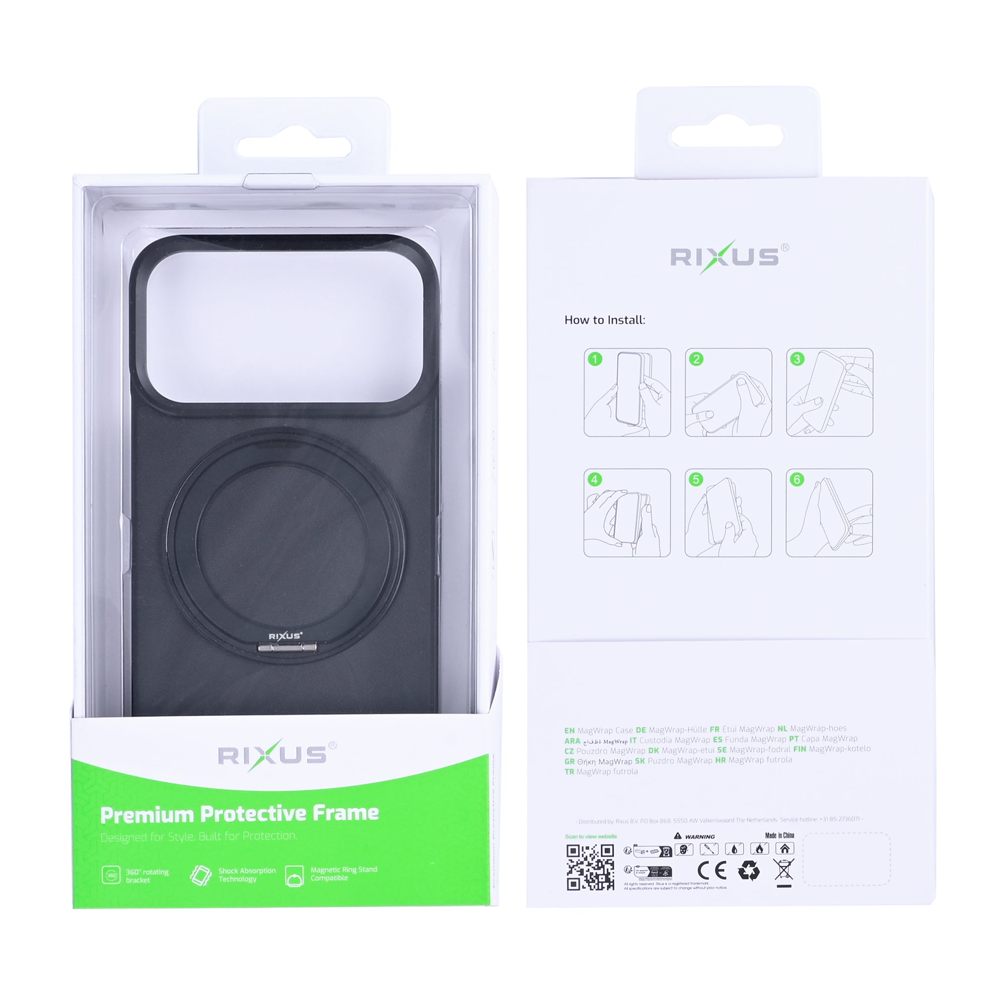 Rixus MagWrap Hülle für iPhone 15 16 17 Modell & Farbe – Bild 17