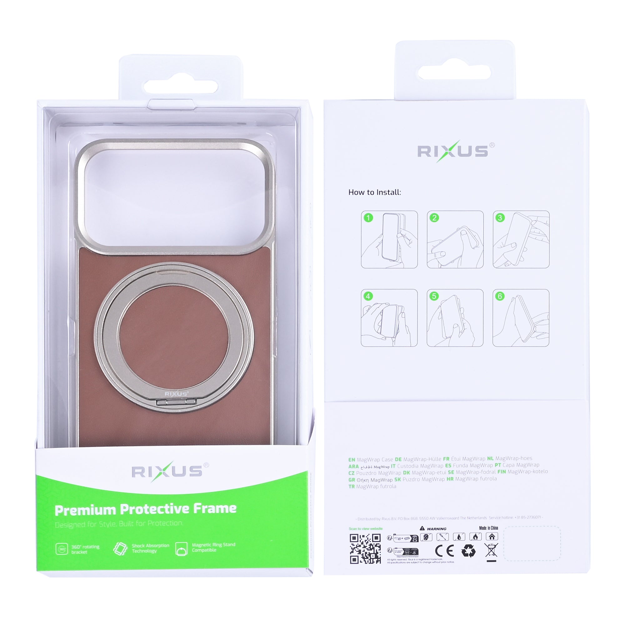 Rixus MagWrap Hülle für iPhone 15 16 17 Modell & Farbe – Bild 55